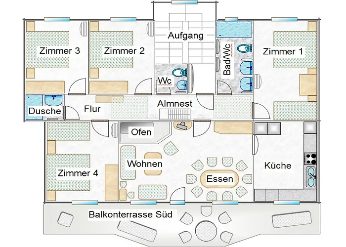 Bergrose 아파트 호프가르텐 임 브릭젠탈